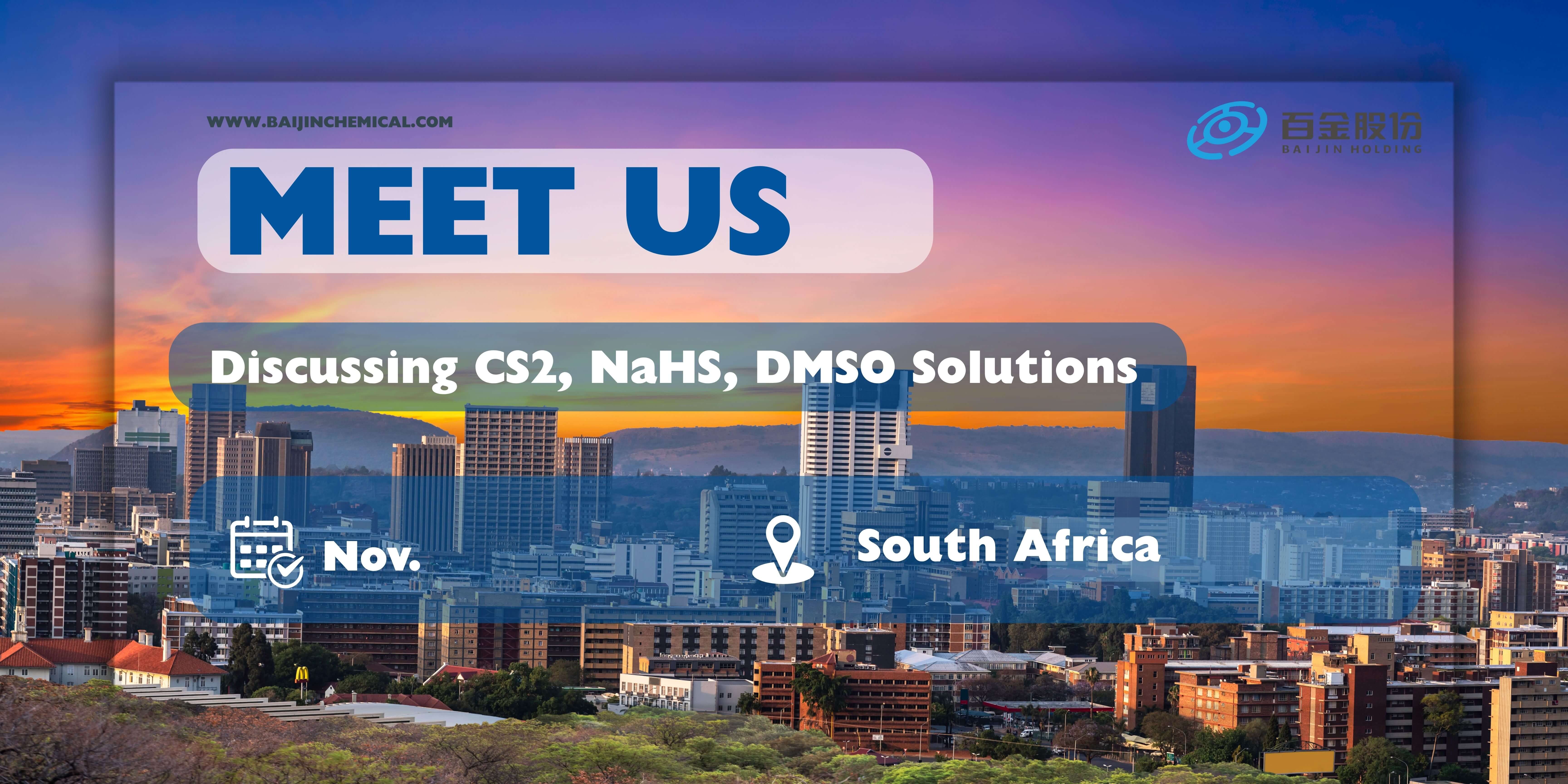 Baijin Chemical in South Africa: Discussing CS2, NaHS, DMSO Solutions