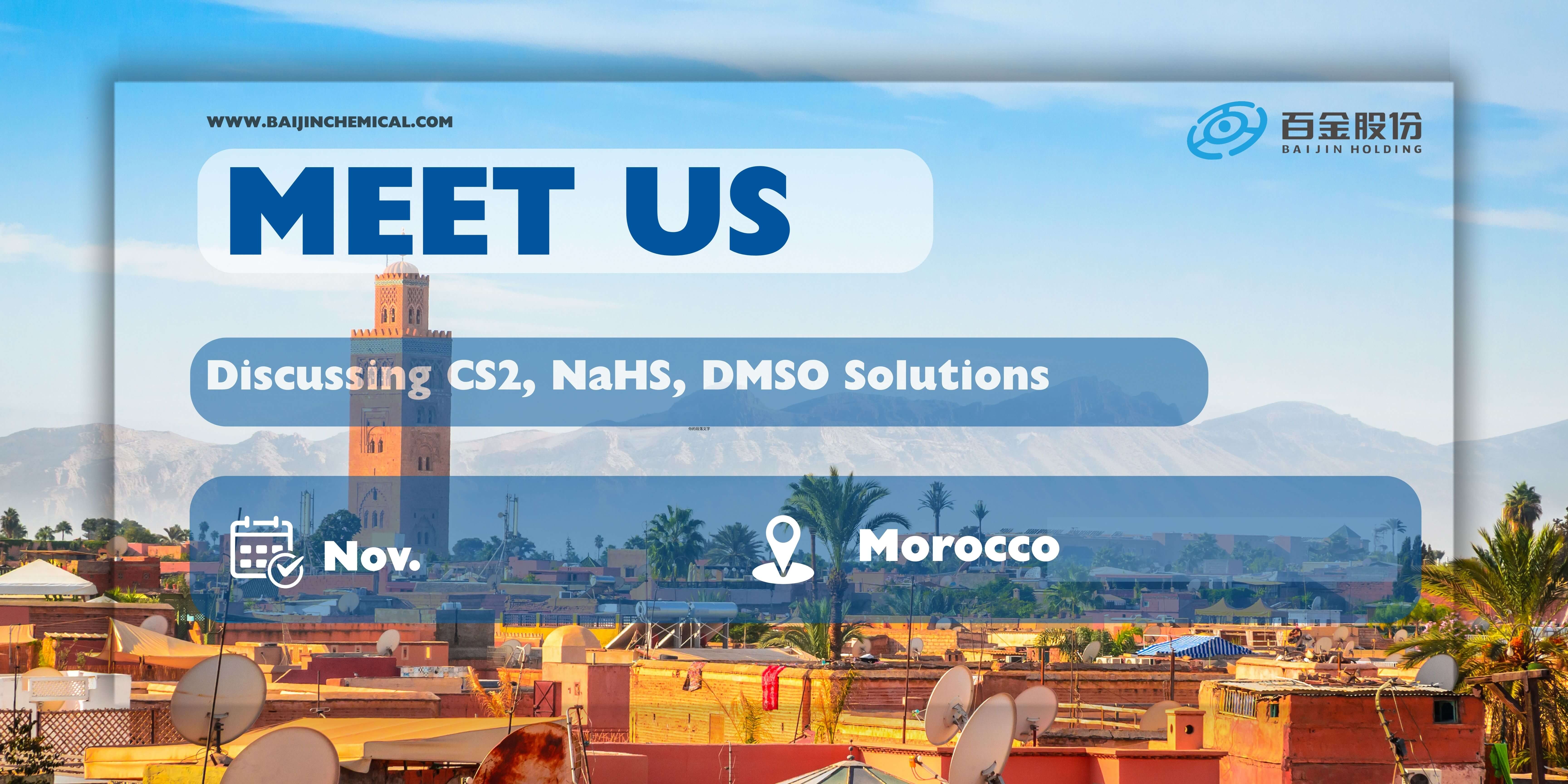 Baijin Chemical Deepens North African Commitment: Visiting Key Morocco Client & Opening Consultations for CS2, NaHS, DMSO